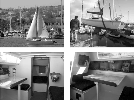 The Columbia 22 is noteworthy as the first fiberglass boat with a molded drop-in liner. This C-22 has been lovingly restored by Lori Van Hove.
