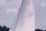 Jerry Powlas and wife, Karen Larson, in an earlier “career” as racing sailors.