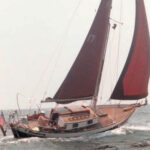 Brewer and Lynn Ezzell sailed their 1978 Morris 26, Blackberry, in North Carolina waters before selling her for an Endeavor 42.