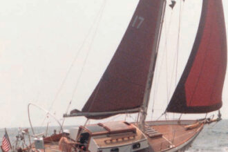 Brewer and Lynn Ezzell sailed their 1978 Morris 26, Blackberry, in North Carolina waters before selling her for an Endeavor 42.