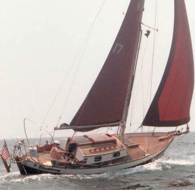 Brewer and Lynn Ezzell sailed their 1978 Morris 26, Blackberry, in North Carolina waters before selling her for an Endeavor 42.