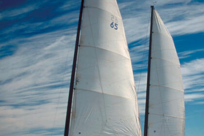 Wastrel gets a workout as Bill Sandifer learns to sail a Freedom 33 . . . another experience entirely.
