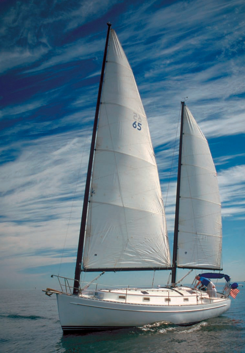 Wastrel gets a workout as Bill Sandifer learns to sail a Freedom 33 . . . another experience entirely.