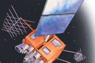 Each GPS satellite contains an atomic clock, and by measuring the time interval between the transmission and reception of a satellite signal, a spherical “line-of-position” is created around each satellite.