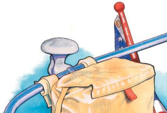 A GPS antenna resembles a mushroom.
