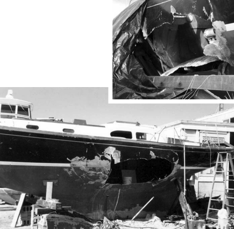 Tom Green III purchases the damaged hull of Katsura.