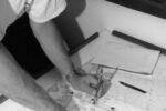 Jerry learns to use the Weems & Plath GPS Plotter. During the summer of 2002, he developed a real appreciation for this tool.