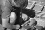 Assembling an Autostream self-feathering propeller.
