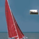 Ravensail, a 1974 MacGregor Venture of Newport 23 (also referred to as a Venture 23), makes her inaugural sail after three sailors rescued her from an uncertain fate. They invested $500, an untold quantity of materials, and many hours of labor. They were rewarded with the boat of their dreams.