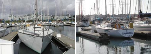 Once you slip the docklines and hoist the sails, 8,500 pounds of fiberglass, wood joinery, and metal are transformed.