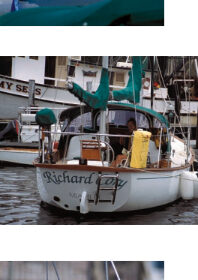 Don and Olga Casey in Georgetown, South Carolina, on the first leg of their current cruise. How long and how far this journey will take them is anybody’s guess . . . even theirs.
