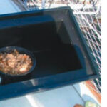 The colorful bulgur with greens and cheese, shown at left and on Page 54, cooks on the bow of Isle of Skye, an Islander 30 owned by Heather and Jeff Ilse.