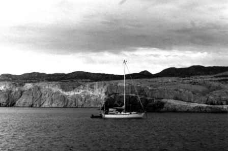 Yehudi, a Vancouver 28, is sailed by Mike Neufield and Sarah Carson, who departed Victoria, British Columbia, in 1999 and were in Auckland, New Zealand, in mid-2002.
