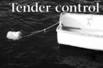 Bucket-drogue keeps Siandra’s dinghy away from the topsides in wind-against-tide conditions.