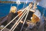 Ulysses, a Nationale Kreuzer 45, sailing in recent years.