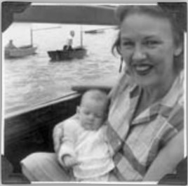 My parents, Tom and Connie (pictured) Green, were still sailing their “first Tamara” when I was born, but Dad was already at work on the Chinooks in April 1955.