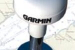 The typical GPS satellite-receiving antenna associated with a chart plotter is about the size and shape of a doorknob.