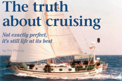 Picture of a boat cruising