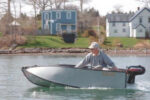 Before leaving Nova Scotia for a cruise down the East Coast, Silver Donald Cameron goes for a spin in his Porta-Bote.