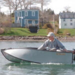 Before leaving Nova Scotia for a cruise down the East Coast, Silver Donald Cameron goes for a spin in his Porta-Bote.