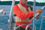 Picture of a man sailing