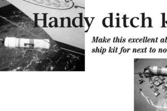 Pictures of an abandon ship kit