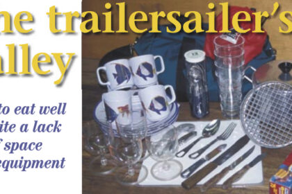 Except for the stove, our galley gear is shown above.