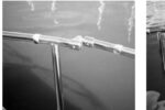 Pictures of a boarding gate setup