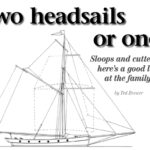 The British revenue cutters of the late 1700s and early 1800s carried ample sail, enough to keep a large crew busy when chasing the elusive French smugglers. Note the squaresails and the extension of the mainsail.