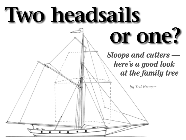 The British revenue cutters of the late 1700s and early 1800s carried ample sail, enough to keep a large crew busy when chasing the elusive French smugglers. Note the squaresails and the extension of the mainsail.