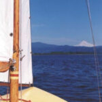 Picture of the water from a boat