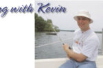 A man fishing on a boat