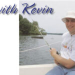 A man fishing on a boat