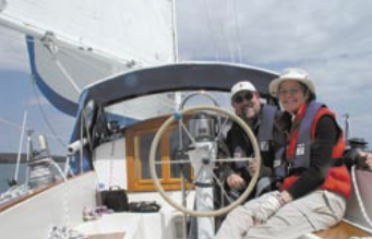 Tom McMaster and Rose Hansmeyer maintain the Sailboat Exchange website because they like to explore new sailing areas.