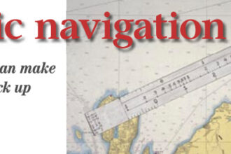 Although the logarithmic speed scale stick, above, is rarely mentioned these days, it continues to be an invaluable tool for figuring time, speed, and distance.
