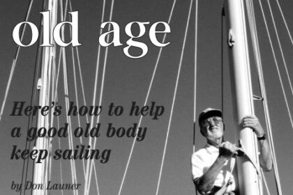 A picture of a man aloft