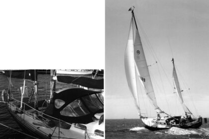 Buell Hollister’s Hinckley Bermuda 40, at right and facing page, is an example of quality built in by the manufacturer.