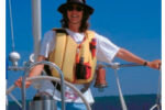 Picture of a woman sailing