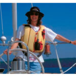 Picture of a woman sailing