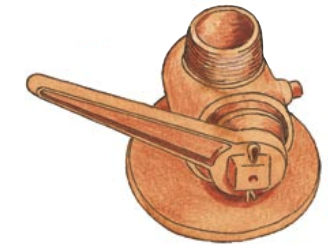 The most common and traditional type of seacock is the bronze tapered-plug type.