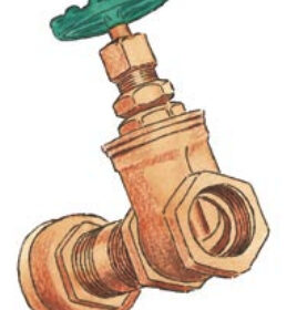 Bronze gate valves are found in many boats, but have several disadvantages.