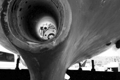 Picture of the stern tube
