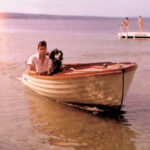 Young Bill Coolidge sailing with Rip.