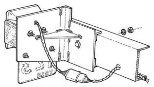 Diagram of removable taillight assembly