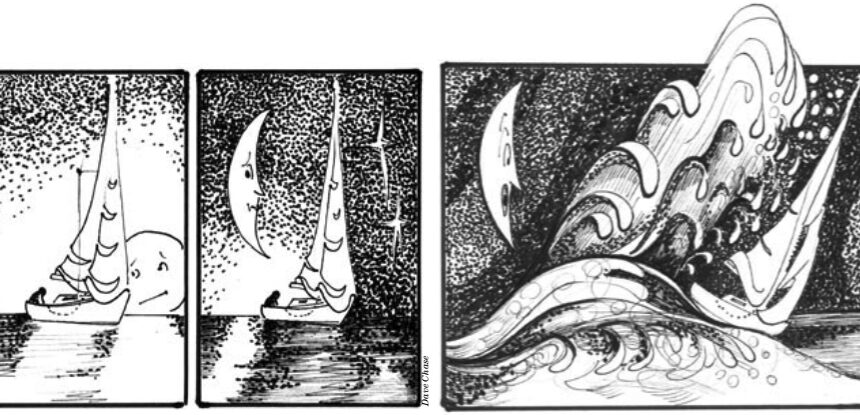 Wave comic strip