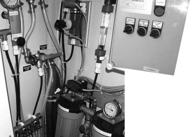 Custom installation with control panel