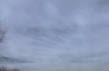 Cirrostratus. “If clouds look as if scratched by a hen, get ready to reef your topsails then.” *