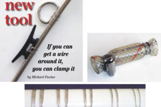 With strong wire and the Clamptite tool, there’s no end to the handy projects you can accomplish at home and on the boat.