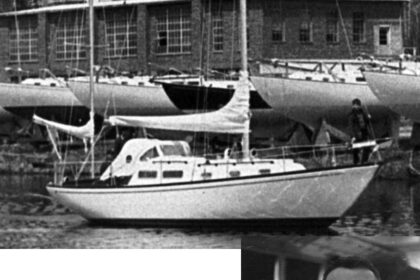 The Allied Boat Company established its building site on Catskill Creek in Catskill, N.Y., 100 miles north of New York City. Just off the Hudson River, it was an ideal place from which to build and launch boats. For the company’s entire time in business, from 1962 to 1981, it remained at this location. Northam Warren, at right, was the key leader during the company’s best years.