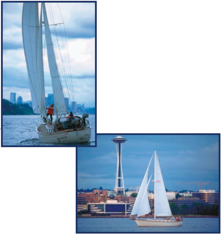 The Baba 40 is a boat that looks seaworthy and performs as you’d expect. Yohelah sails with a standard sailplan of mainsail, 100-percent jib, and staysail.